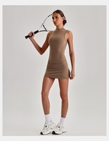 Jupe de sport et de loisirs pour femme, taille haute, élastique, extensible dans les quatre sens, respirante, avec poches, idéale pour le tennis et le golf