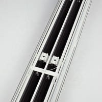 Diffuseur de plafond linéaire moderne Grandaire blanc en aluminium pour CVC, grille d'air à fentes, noyau amovible, réglable et durable