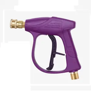 Idropulitrice pistola pistola ad acqua a pistola corta con connettore M22 irrigatore per lavaggio auto