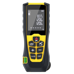 Medidor de distancia láser de 50/70/100m con rueda giratoria, medición de superficies curvas, pantalla digital de alta precisión para uso doméstico y bricolaje - Product Image 2