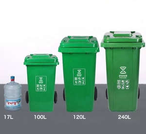 <span class=keywords><strong>Contenedor</strong></span> de <span class=keywords><strong>Basura</strong></span> de Plástico Resistente para Exteriores de 240L, <span class=keywords><strong>con</strong></span> Cuerpo Reforzado, Gran Capacidad, <span class=keywords><strong>con</strong></span> <span class=keywords><strong>Ruedas</strong></span>, para Residuos Comerciales - Product Image 2
