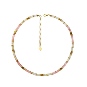 European American Sunflower Pendant Pearl Necklace Bohemian Style Clavicle Chain For Women Party Jewelry - Product Image 5
