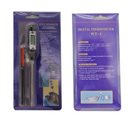 Termometer memasak Digital, pengukur suhu daging portabel tipe pena WT-1 dapur