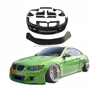 2007-2013 pour BMW M3 E92 3 Series <span class=keywords><strong>335</strong></span> <span class=keywords><strong>E93</strong></span> Kit de carrosserie Style fusée ailes larges pare-chocs avant diffuseur avant coin coffre becquet - Product Image 1