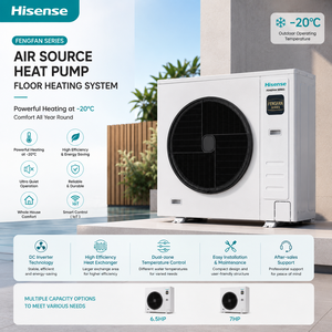 Climatiseur central multi-split VRF intelligent Hisense Fengfan Jia à économie d'énergie, best-seller, avec unité de refroidissement et de chauffage - Product Image 2