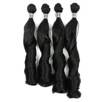 Vente directe usine – Extensions de cheveux bouclés afro, petites boucles lâches, en mèches, résistantes à la chaleur, Wonder Curl Exoticism Roman