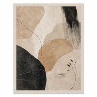 Peinture à l'huile abstraite Wabi Sabi peinte à la main sur toile premium 60x80cm pour la décoration murale de la chambre