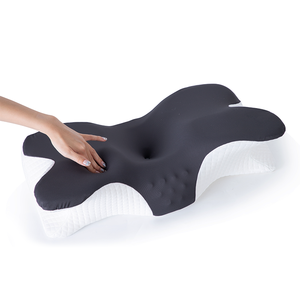 <span class=keywords><strong>Oreiller</strong></span> thérapeutique en mousse à mémoire de forme tissée en forme de papillon, soutien zoné 6D, orthopédique pour le cou, sommeil profond, ergonomique, vente en gros - Product Image 5