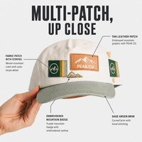 Topi Golf 6 Panel Bordir Patch Kulit, Topi Olahraga Kanvas Snapback, Topi Baseball Custom Gorras, Topi Baseball Pinggiran Pendek
