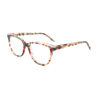 Haute qualité coloré acétate optique lunettes montures de lunettes conceptions uniques à la main Styles à la mode en gros assortis