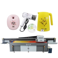 Papel pintado de película de PVC 3D, mármol, cerámica, madera, vidrio, 3220, impresora UV, máquina de impresión de cama plana