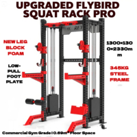 Équipement de fitness et de musculation commercial en acier : Cage de squat, Rack, Machine à câbles, Smith, Appareil d'entraînement fonctionnel ultime