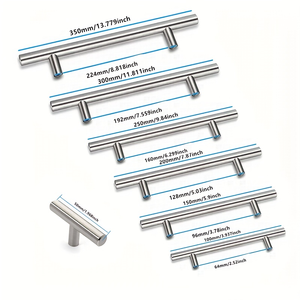 Ssr đồ nội thất t Bar cửa tủ xử lý thép không gỉ kéo knobs bếp ngăn kéo xử lý - Product Image 2