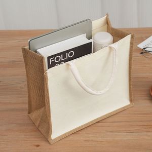 Women's DIY Wedding Gift Blank 25*25*17cm Canvas Shopping <b>Bag</b> for Bridesmaids - Product Image 1