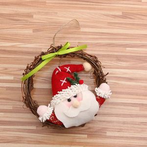 Décorations de Noël 2026 très populaires : Poupées Père Noël, Bonhommes de neige, Cerfs pour couronnes, anneaux en rotin et décorations d'arbres de Noël - Product Image 3