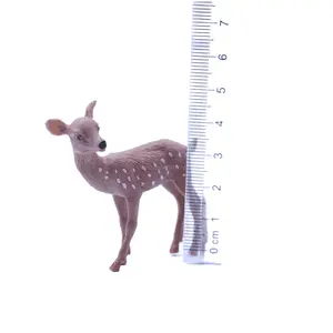 Mini brinquedo de cervos em plástico, bonito mini brinquedo cervos/plástico brinquedo de veados para venda