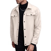 Blouson Bomber Homme en Laine Respirante et Légère, Style Européen et Américain, pour l'Automne, en Polyester, Décontracté, Sportif, Vêtement de Travail et d'Affaires