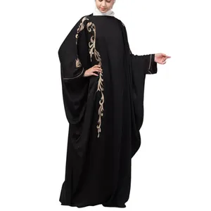 New Arrival Abaya Women Muslim Dress Vintage Eid Muslim Dress Abaya Women Muslim Dress Cotton