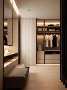 Muebles de dormitorio de tamaño personalizado más vendidos, armario portátil de diseño moderno con puerta de madera maciza, características ajustables para uso doméstico - Product Image 2