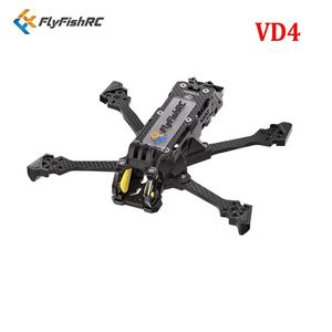 FlyFishRC Volador VD4 O4 Pro FPV Frame de 4 pulgadas compatible con <span class=keywords><strong>DJI</strong></span> O4 Air Unit Pro para kit de cuadricóptero FPV Freestyle, piezas de <span class=keywords><strong>RC</strong></span> - Product Image 6