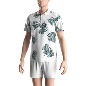 Camiseta de Moda de Secado Rápido con Estampado Floral, Camisa Hawaiana Blanca para Parejas, Ropa de Playa - Product Image 5