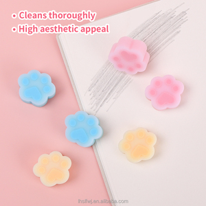 Set di Gomme da Cancellare Luminose a Forma di Zampa di Gatto - Confezione Carina in Barattolo, Cancelleria Fluorescente per Feste di Bambini - Product Image 2