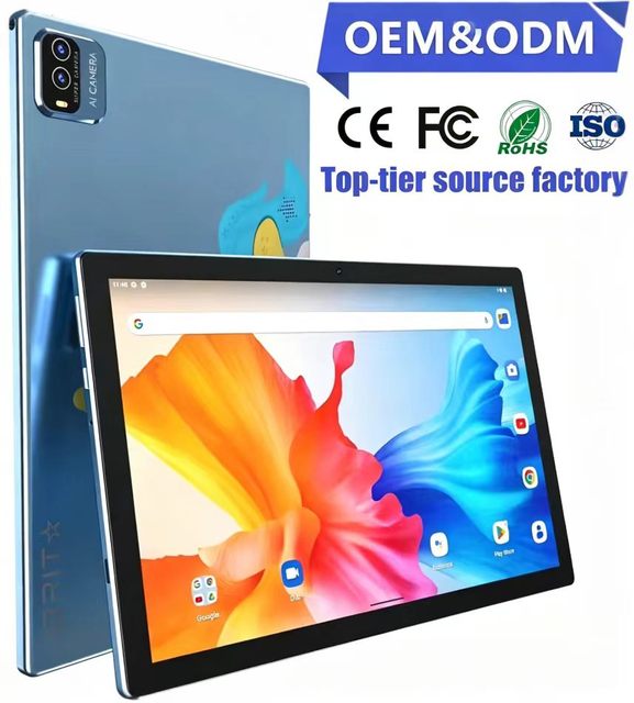 New Kids Tablet 10.1" RAM 4GB ROM 64GB 5+8MP Camera 6000mAh Battery Quad-Core Processor Capacitive Screen Educational Use Wi-Fi