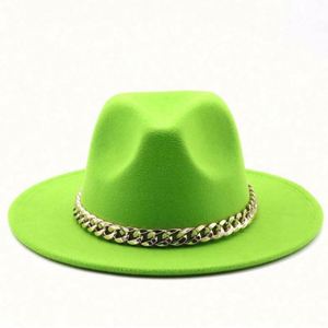 Sombreros Fedora de Poliéster y Algodón con Cadena Dorada, Estilo Personaje, para Unisex, Ideales para Fiestas y Pesca, Precio Accesible, Venta al Por Mayor en China - Product Image 4