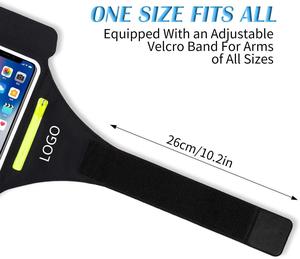 สายรัดแขนสำหรับวิ่งสายรัดแขนอเนกประสงค์สำหรับใส่เล่นกีฬากันน้ำใช้กลางแจ้งสำหรับโทรศัพท์มือถือ - Product Image 4