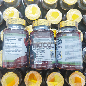 Cápsulas de Maca para Aumento de Glúteos y Caderas, Suplemento Herbal de Marca Privada Bottle Stock, para Potencia Masculina y Femenina - Product Image 6