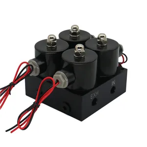 Custom 200PSI High Speed To Lift And Down Pneumatic Air Suspension System Control Solenoid Valve Manifold Unit