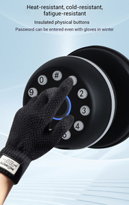 <b>Smart</b> Aluminum Alloy Fingerprint Door <b>Lock</b> Keyless Entry with Tuya App Control for Home & Bedroom for Wood Door - Product Image 4