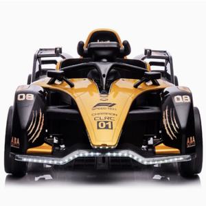 Go-Kart Elettrico per Bambini con Doppia Trazione, Batteria 12V, in Plastica, per Bambini e Bambine dai 5 ai 7 Anni - Product Image 1