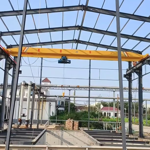 رافعة علوية قابلة للتخصيص 20 طن ، جسر كهربائي أحادي الشعاع ، 50 هرتز + أرض + جهاز تحكم عن بعد يتميز بجهاز تحكم جديد - Product Image 3