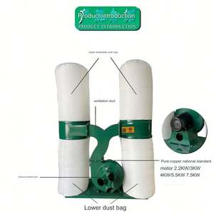 เครื่องเลื่อยวงเดือนแบบกระบอกเดียวพร้อมระบบดูดฝุ่นในตัว สำหรับงานไม้ในบ้านและงาน DIY - Product Image 4