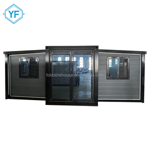 Vente en gros en Chine Maison conteneur de 2/<span class=keywords><strong>3</strong></span> chambres à coucher Petite maison extensible de 40 pieds <span class=keywords><strong>Espace</strong></span> de vie moderne préfabriqué - Product Image 3
