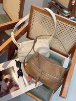 Bolsos de Hombro de Cuero para Mujer al por Mayor, Bolsos Cruzados Vintage de Fábrica, Nueva Colección Otoño Invierno, Bolsos Hobo Utilitarios al por Mayor