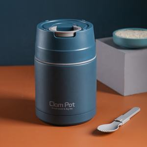 男性用ステンレス鋼サーマルリークプロ食品容器子供用<span class=keywords><strong>2</strong></span>層断熱弁当ランチボックス - Product Image 5