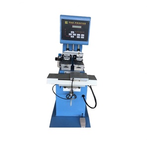 China Famous Brand Hot Selling Semi-Automatic Pad <b>Printer</b> Shuttle 2 Colors Used Core Motor Pump Engine Label Printing - Product Image 4
