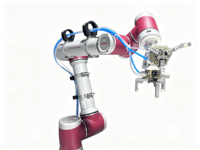 Bras robotisé collaboratif JAKA A5 6 axes pour la soudure par emboîtement avec composants PLC, alimentation 220V 5kW
