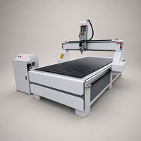 Routeur CNC pour petites entreprises 1212, table de travail 1200x1200, machine de gravure, découpe et fraisage pour MDF, acrylique, PVC