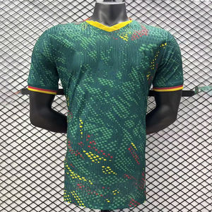 25-26 Grosir Jersey Sepak Bola Piala Negara-Negara Afrika Kustom Kamerun Versi Pemain Berkualitas Tinggi - Product Image 2