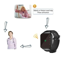 Récepteur de montre sans fil Waiter Call Restaurant Pager pour Hookah Cafe Dentist Clinic