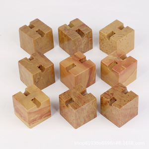 Sello de piedra amarilla natural Shoushan Gaoshan 3x3 para caligrafía, pintura, práctica de tallado de sellos con nombre para principiantes - Product Image 3