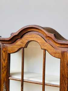 Armadietto Medico Incassato in Legno, Mobile da Bagno Rustico, Cassettiera Antica da Farmacia con Finestra in Vetro, Vetrina in Legno Antico - Product Image 3