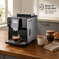 Machine à café professionnelle Baiwin, machine à café automatique, machine à expresso entièrement automatique avec écran de contrôle, machine à café commerciale