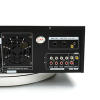 Système audio HiFi 2 canaux en métal, lecteur de musique DSP BT5.0, amplificateurs de son pour karaoké à domicile, pour utilisation en chambre, à la maison ou en KTV