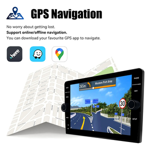 Reproductor Multimedia para Automóvil 4G+64G 2 Din con Carplay para Toyota <span class=keywords><strong>Yaris</strong></span> <span class=keywords><strong>2007</strong></span>, Radio para Automóvil con Marco, Radio para Automóvil 2005-2012, Navegador GPS Android - Product Image 4