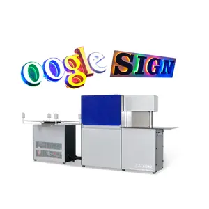 3D Lighting Acrylic Mini Led Channel Letter Sign Bending Machine Making Acrylic Face Lighting Letters Led Sign