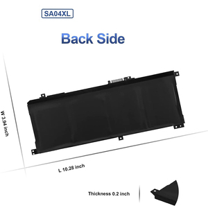 Batería de Repuesto para Portátil SA04XL 60Wh, Venta al Por Mayor para HP Spectre x360 Serie 13-AW, CE RoHS, 0 Ciclos, Celdas Nuevas - Product Image 4
